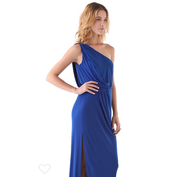 BCBG One Shoulder Gown - Picture 3 of 7
